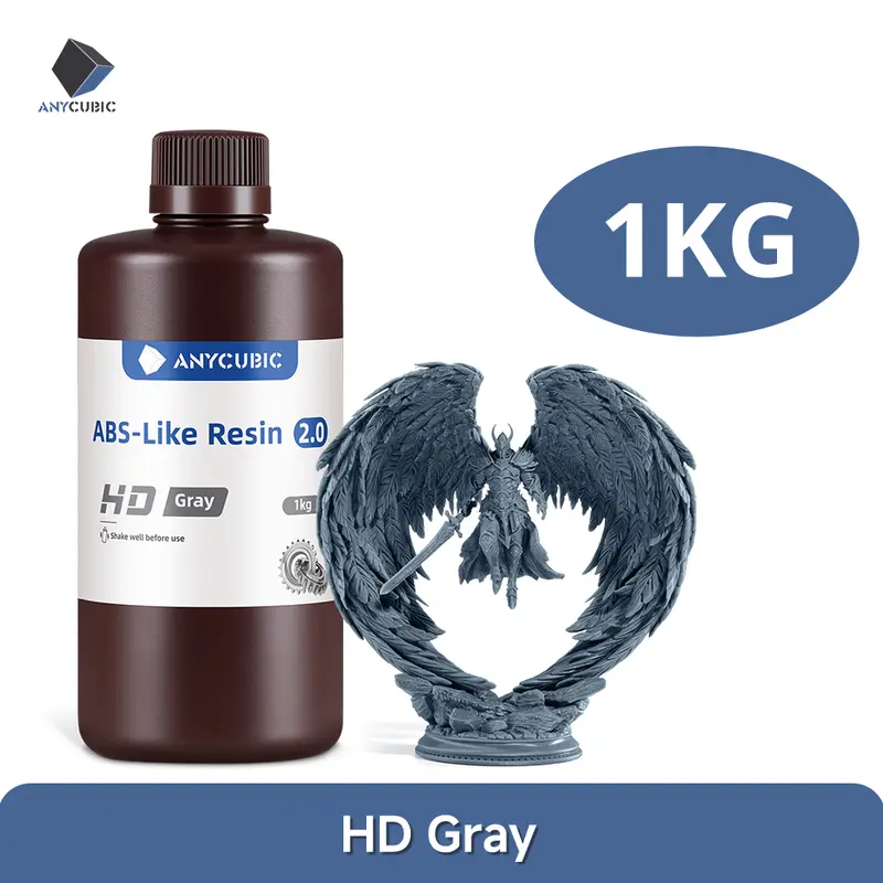 NEW Anycubic 2.0 Resin 3D Printer Photopolymer ABS-Like Resin Higher Toughness & Resilience Fast Curing High Precision Resin - Image 7
