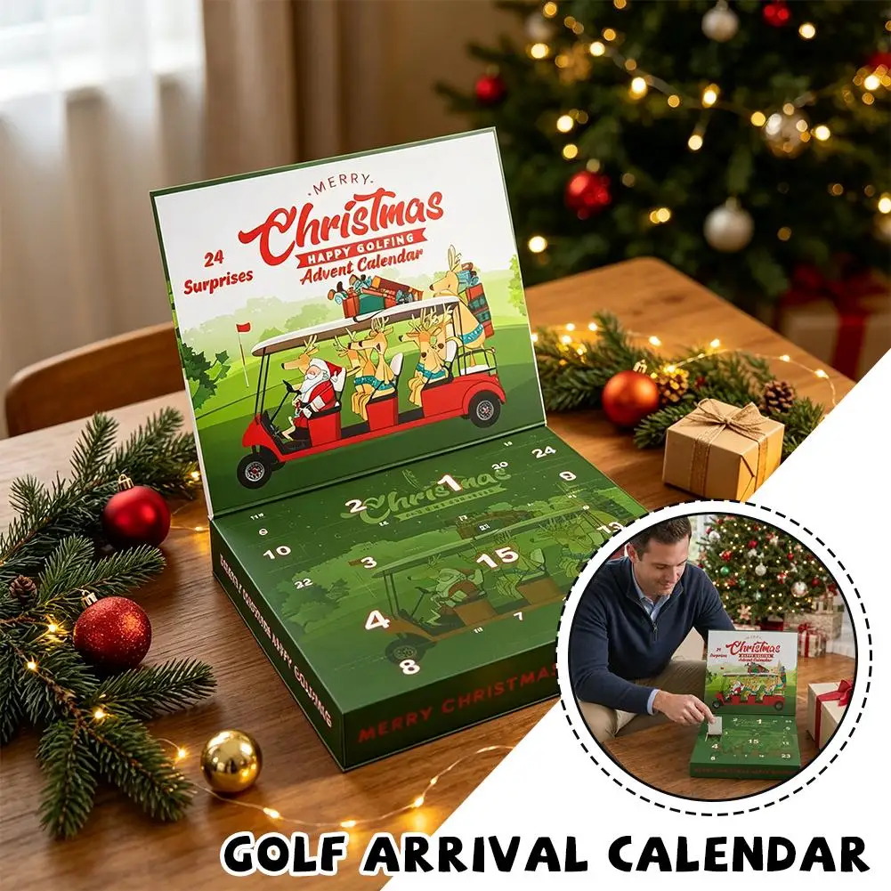Golf Accessories Gift Box Set Comes to Calendar Perfect Gift for Golf Enthusiasts