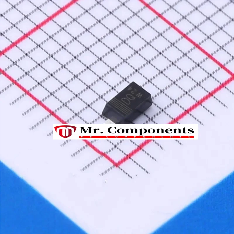 Marcação de 20 peças: dq dr ds dt du dv dw dx dy dz e1 e2 e3 e4 e5 e6 e7 e8 e9 ea eb ec ed ee ef diodo zener sod123f em estoque