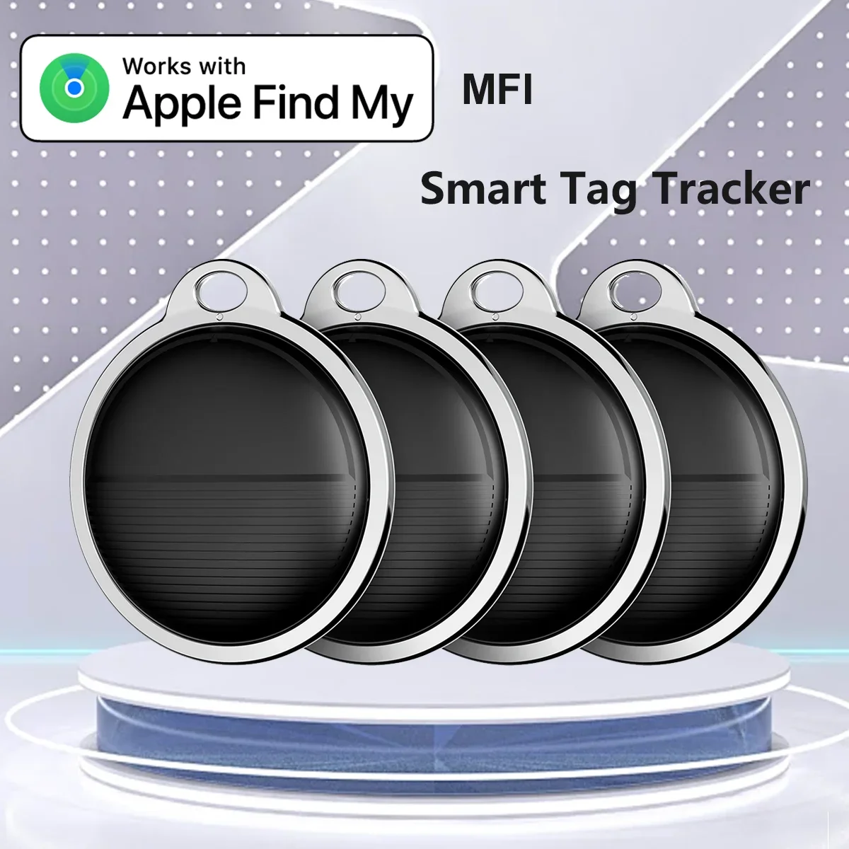 

Mini tag Tracker For Apple iOS System Find My APP air tag Child/key Finder Pet bike Bag Anti Lost Tracker Smart Bluetooth airtag