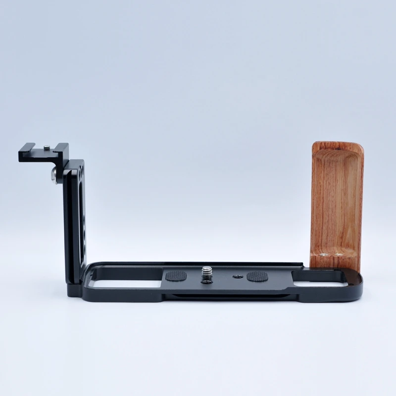 Placa de liberación rápida para Fuji GFX50R, soporte de placa L de liberación rápida para Fuji GFX 50R, placa L de liberación rápida con zapata caliente