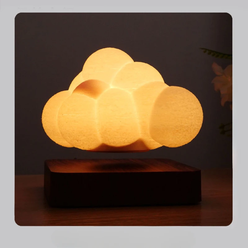 

Magnetic Levitation Cloud Lamp Bedroom Ambient Lamp Study Room Desktop Decoration Romantic Birthday Gift