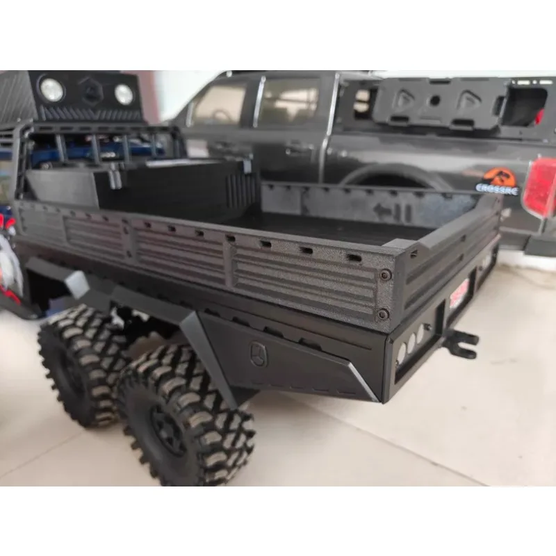 

For CROSSRC EMO XL4 1/8 RC Crawler Rear Bed Side Panels-Scratch Protection Custom Look Upgrade Accessories DIY Drilling Fitment