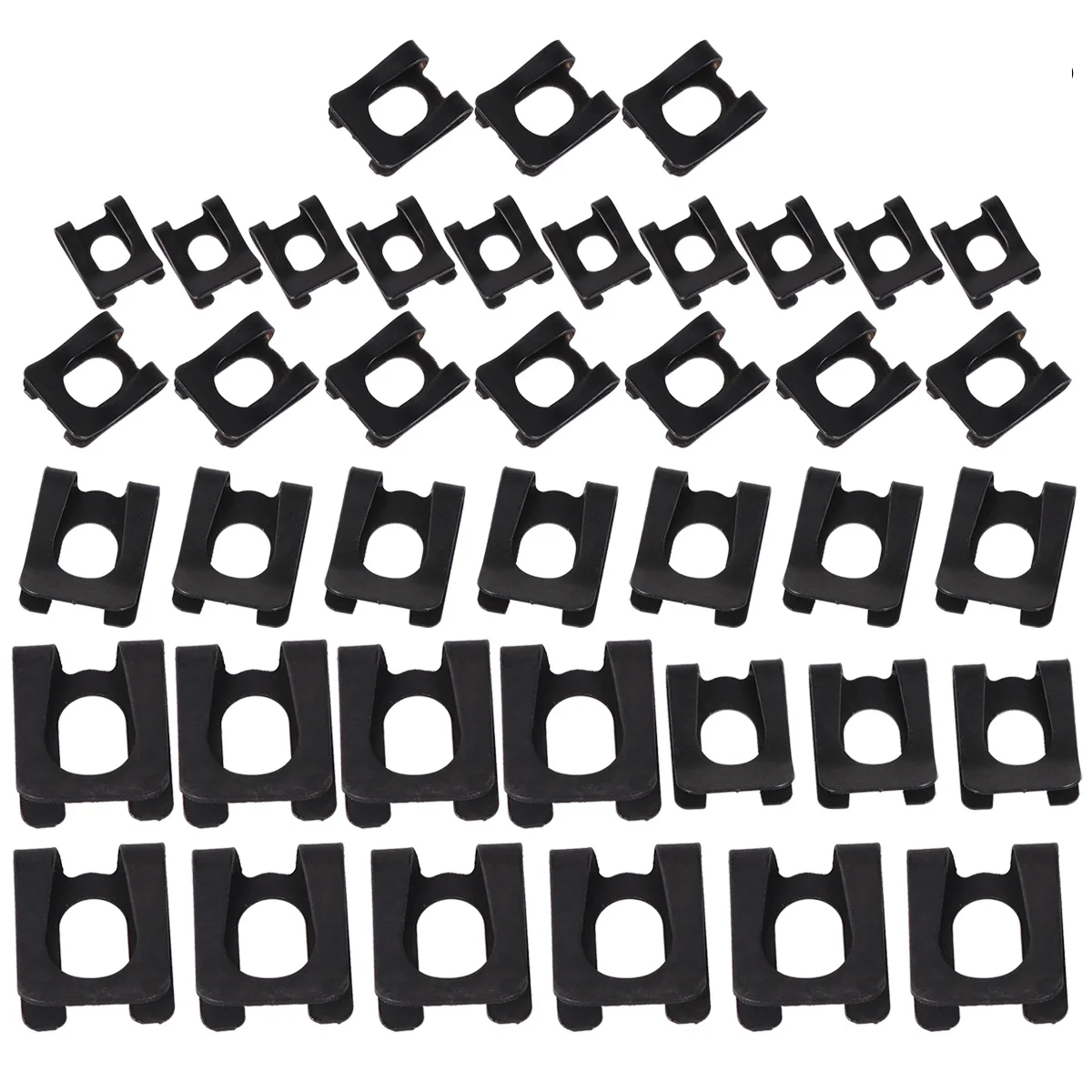 40pcs Anti Loosening Retaining Ring Elastic Clip Axle Washer Car Fastener Auto Retainer Metal Parts Automotive Accessories image 3