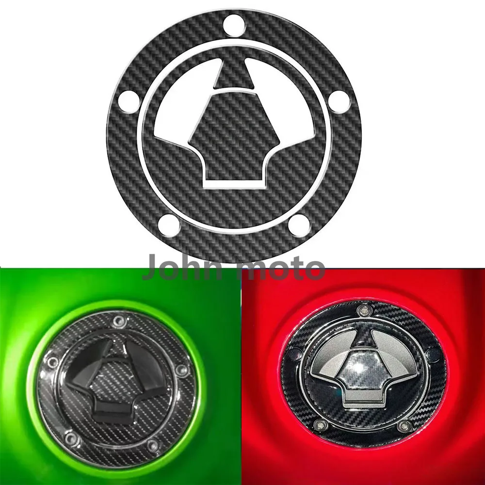Motorcycle For Kawasaki Z750 Z800 Z1000 ZX6R ZX10R ER6N fuel tank cap stickers scratch protection