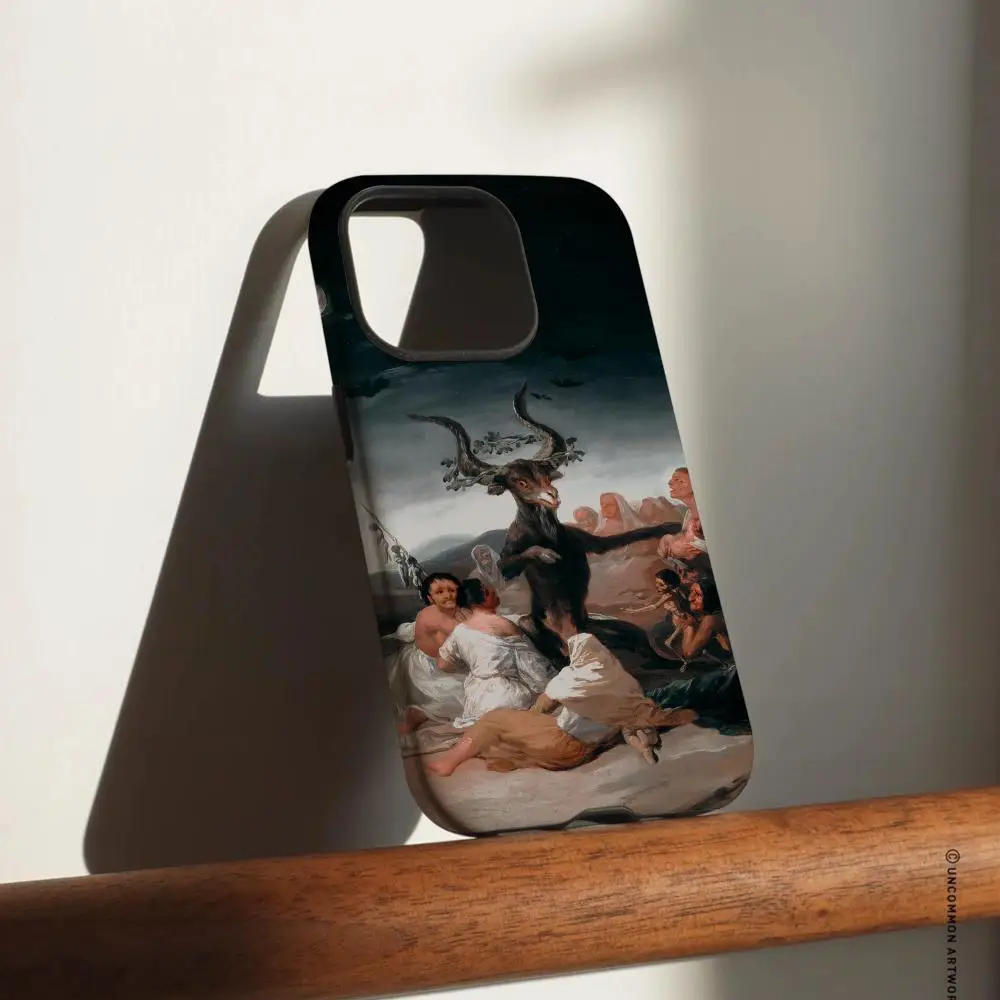 Funda de teléfono Francisco G-Goya Art para iPhone 17 16 15 14 13 12 Pro Max Plus, carcasa dura líquida de doble capa HD brillante