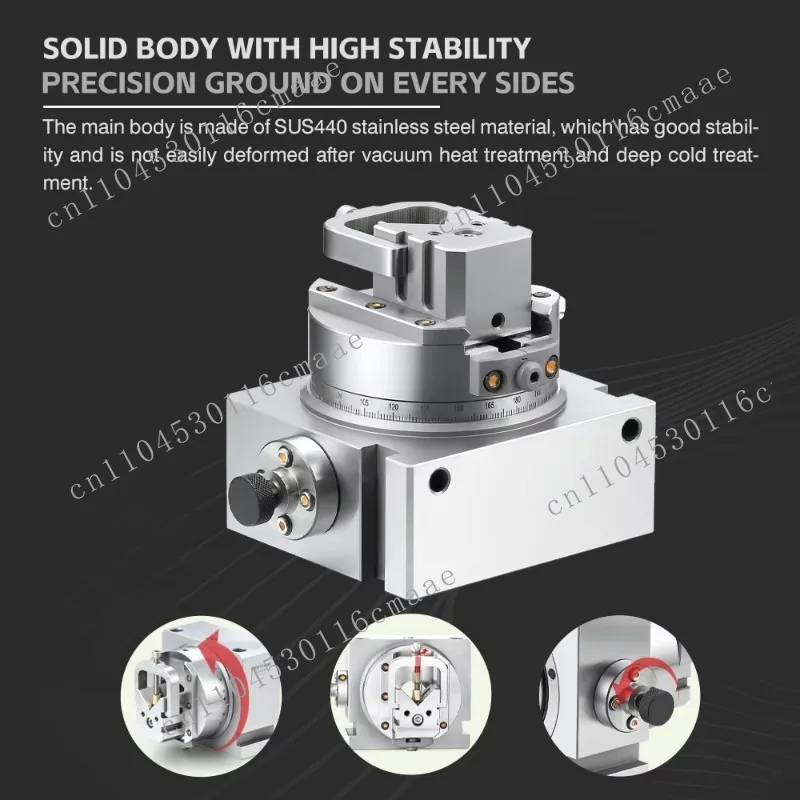 High-precision three-way punching die for grinding, machining efficiency