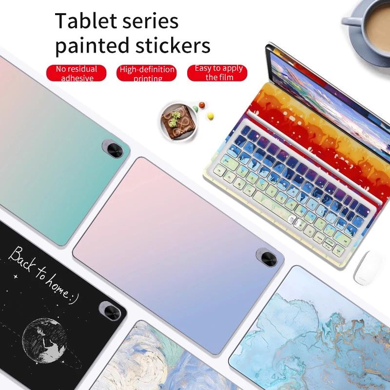 

Цветная наклейка на кожу для Huawei MatePad Pro/Air 13,2 12 12,2 11 11,5 дюймов, защитная пленка, цветной виниловый материал 2025/2024