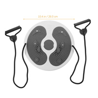 Waist Twisting Disc Slimming Rotating Board Durable Plastic Fitness Machine Textured Surface Indoor Household Body Shaping