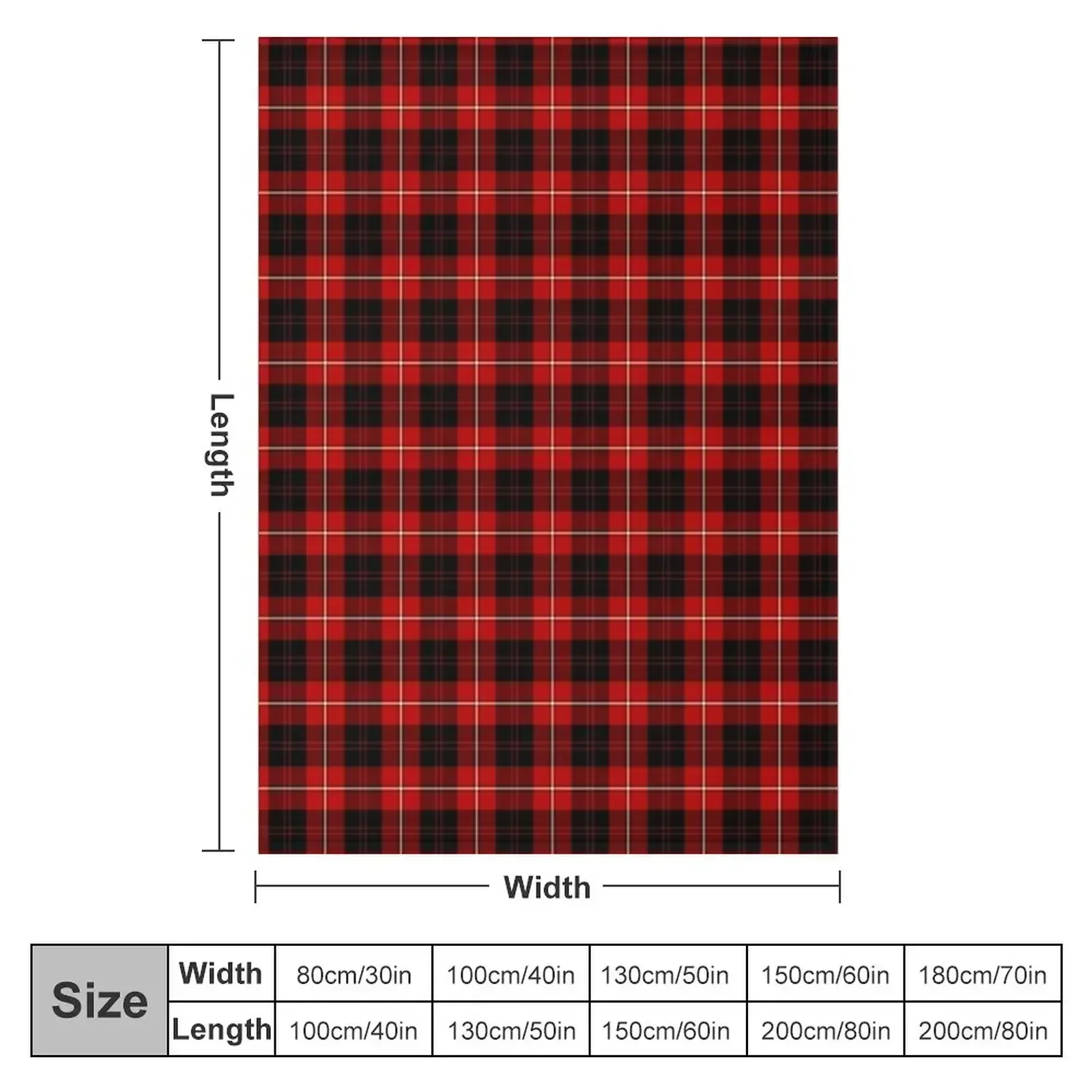 Clan Cunningham Tartan Throw Blanket Cute manga For Sofa Thin Blankets Sofas Of Decoration Blankets