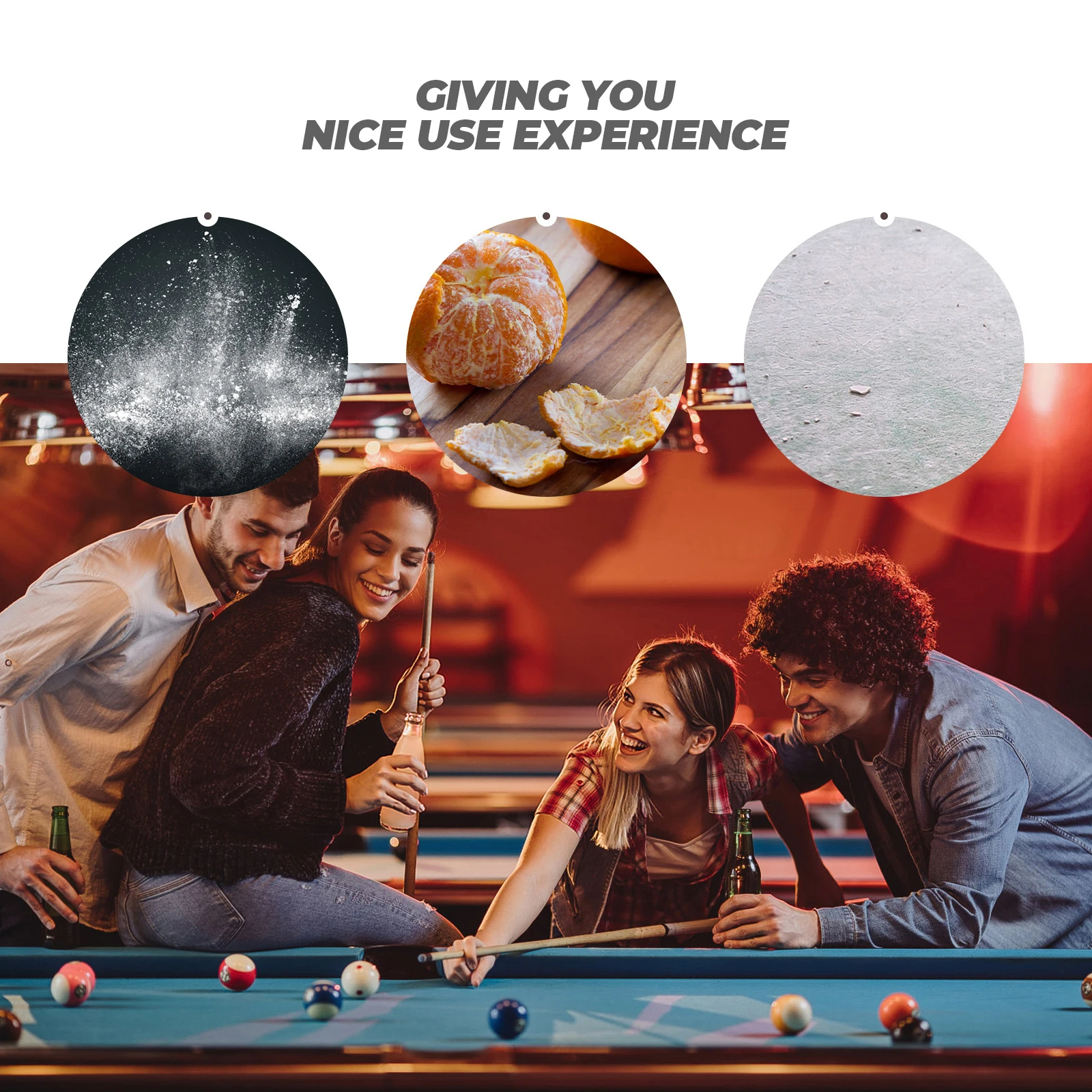 

2Pcs Billiard Pool Table and Rail Brushes Set Snooker Table Cleaning Kit Durable Wood PVC Bristles Easy to Use