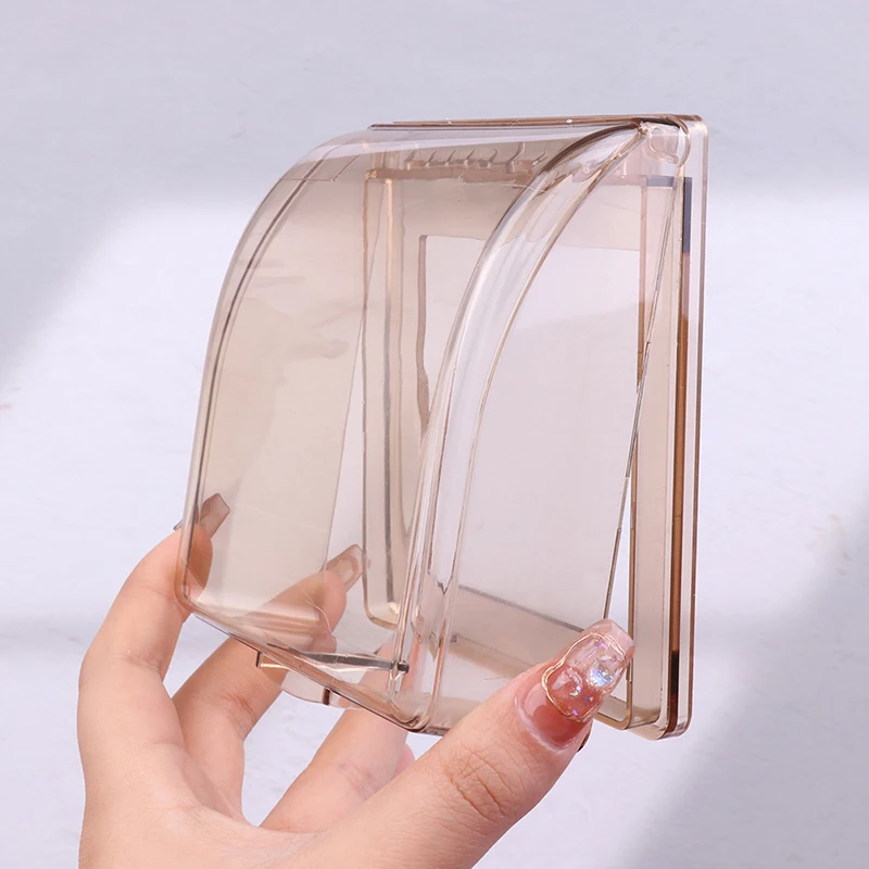 86 Type Switch Protection Box Plastic Waterproof Power Outlet Splash Box Socket Protector Home Improvement Child Protection Box