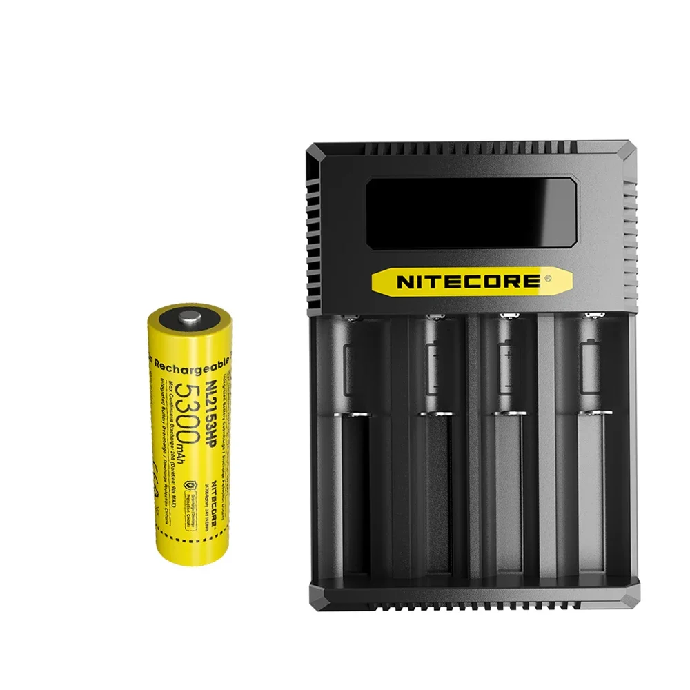 Original NITECORE NL2153HP 21700 5300mAh 3.6V 19.08Wh High Drain Li-ion li Rechargeable Battery for UI1 UI2 CI4 Smart Charger