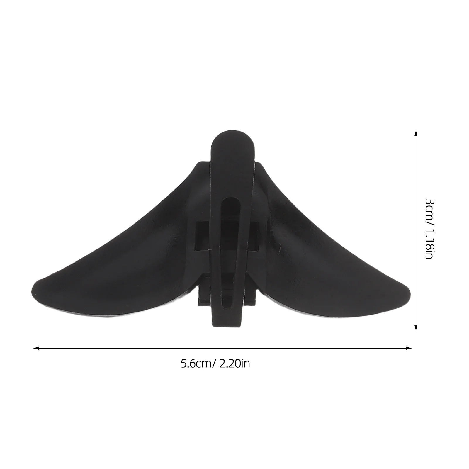 20pcs Plastic Tie Clips For Men Necktie Holder Hardware Bow Tie Fastener Clips Wedding Banquet Office Wear Accessories