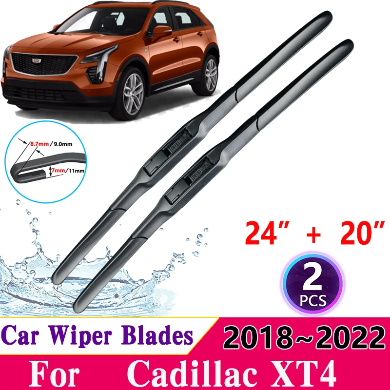 

Car Windscreen Wipers for Cadillac XT4 Car Accessories 2018~2022 Car Front Windshield Wipers Blade Windscreen Cutter Accessories