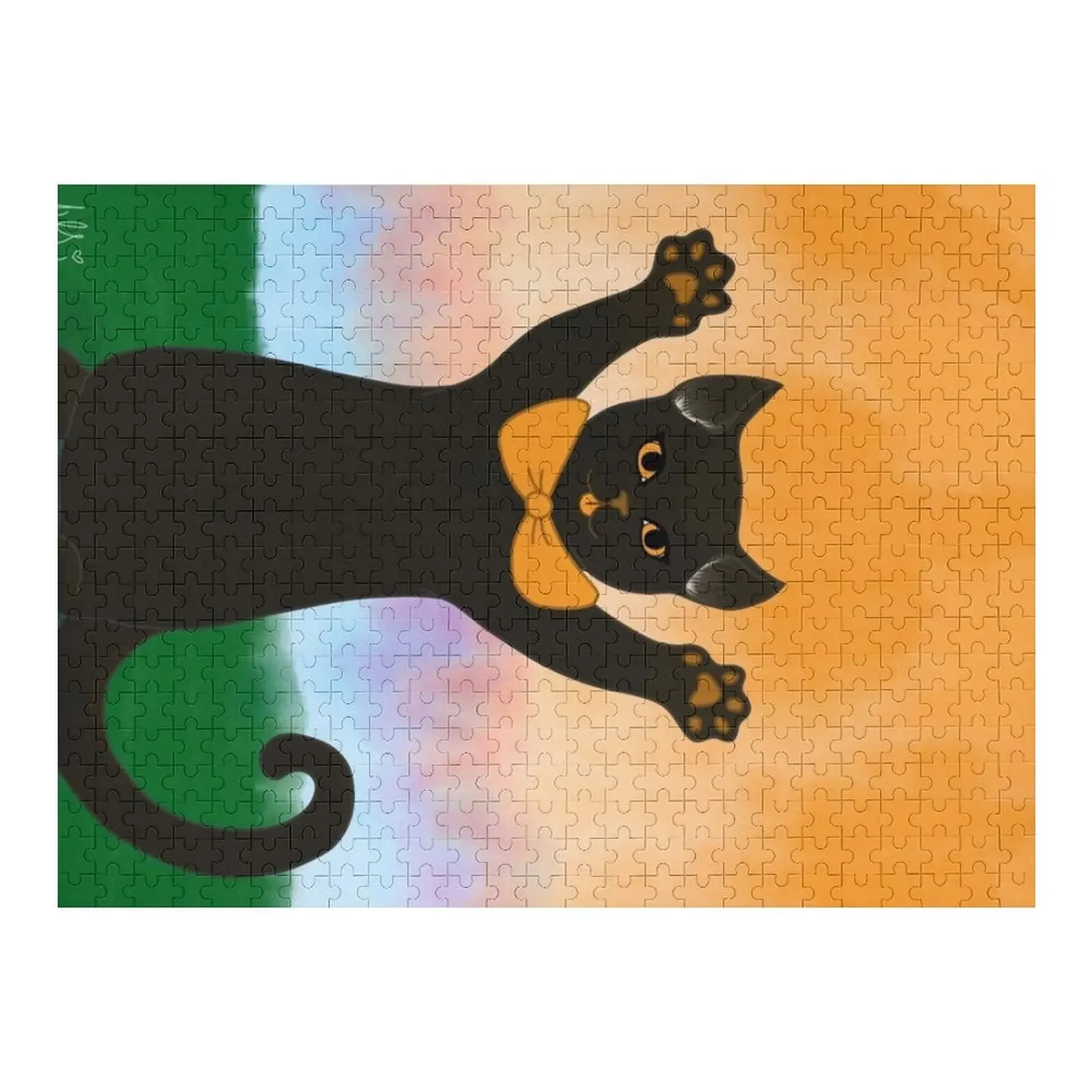 

Cleo Praising the Sun Puzzle Jigsaw Puzzle Baby Toy Personalized Baby Object Wood Name Personalized Wooden Name Puzzle