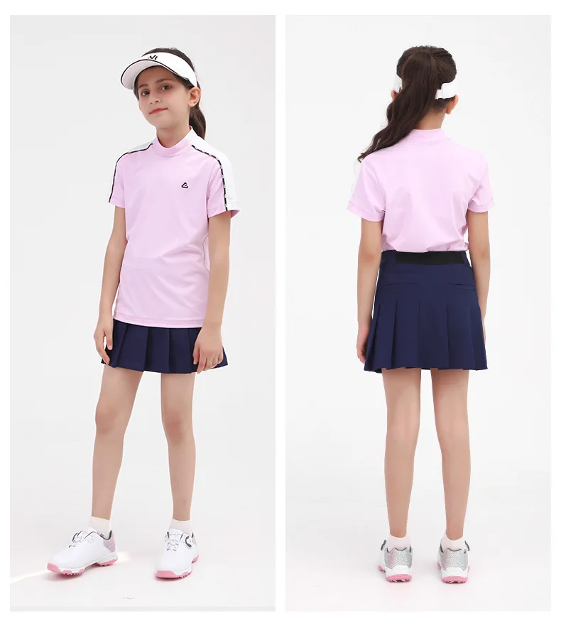 PGM-ropa de Golf para niña, falda deportiva para primavera y verano, Falda corta de Golf transpirable, esquí de línea a, rt