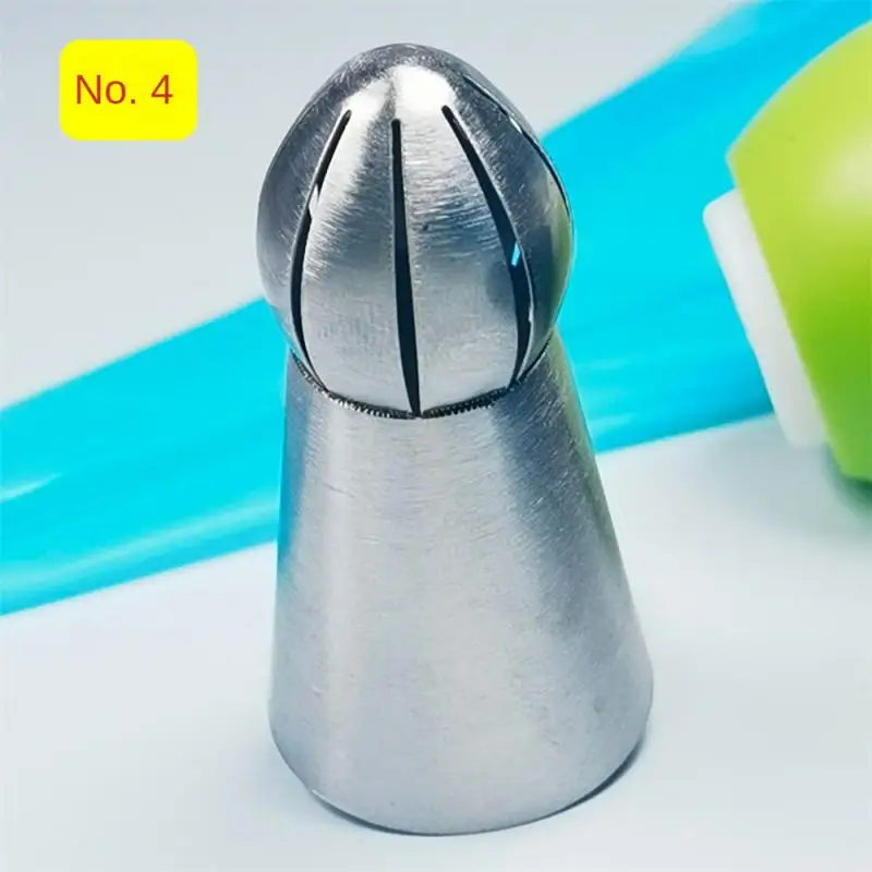 Russian Piping Nozzle 3 Styles Sphere Ball Icing Confectioners Pastry Tips Sugarcraft Cupcake Decorator Kitchen Bakeware Tools