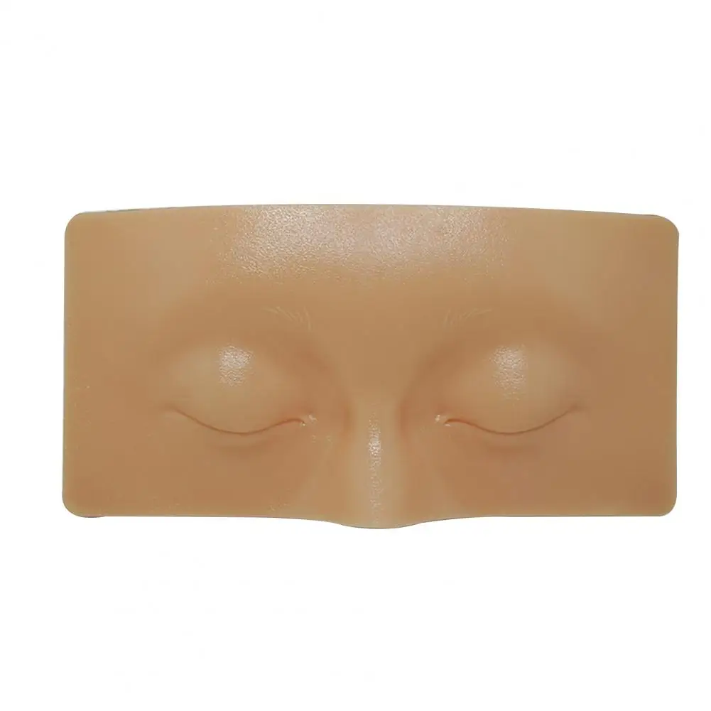 Make-up Praxis Pad Realistische Lehre Weiche Silikon Augenbrauen Lidschatten Wimpern 3D Praxis Mannequin Ausbildung Liefert