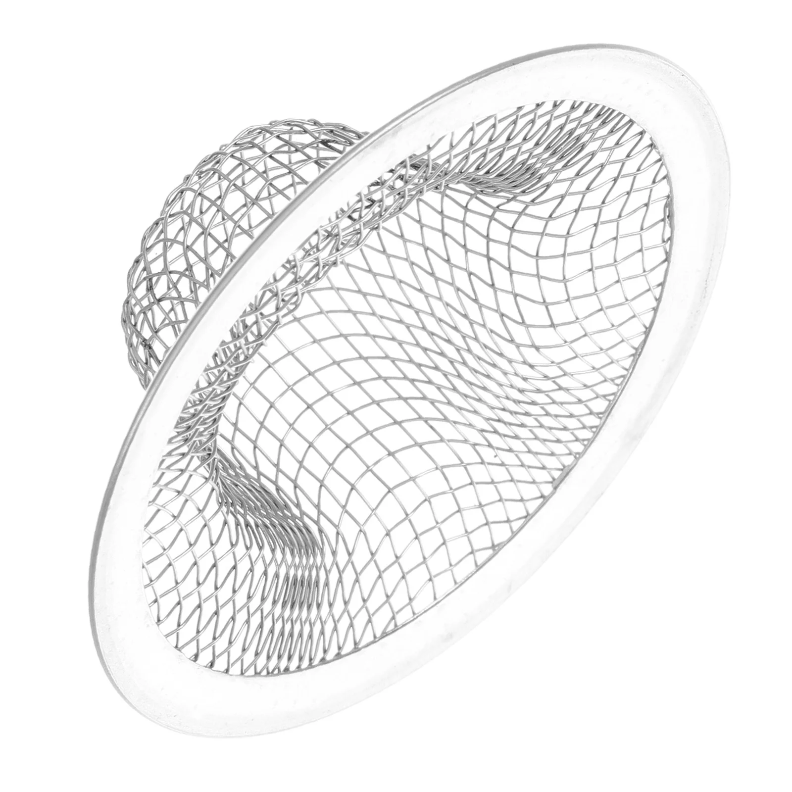 

Сливной фильтр-корзина из высококачественной нержавеющей стали для кухонной мойки, ванны и санузла, герметичный, улавливает волосы