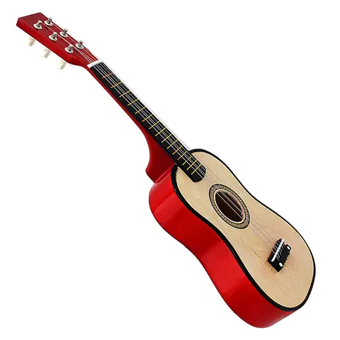 23 inç Basswood akustik gitar ahşap rengi 6 dize müzik aleti gitar seçim ve dize