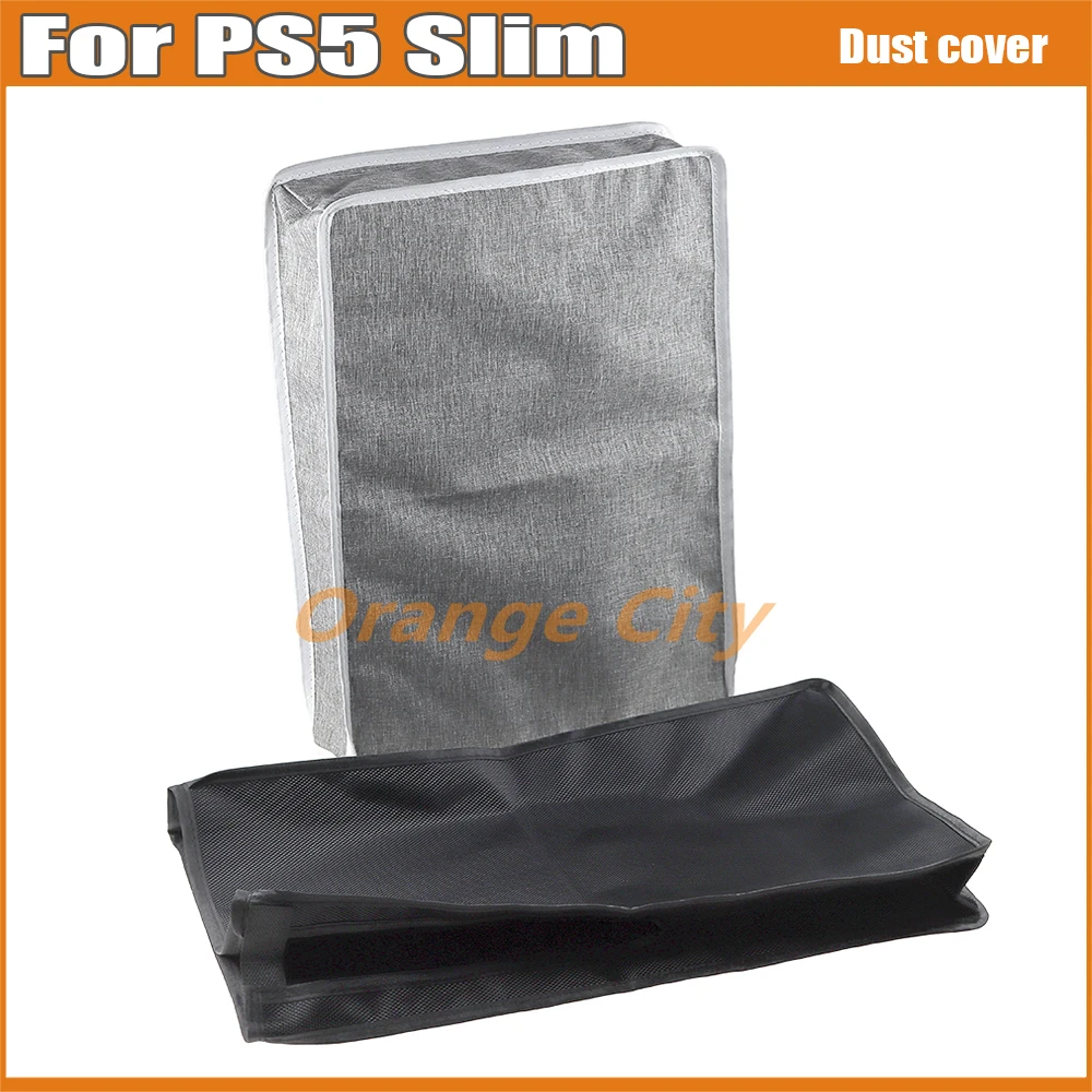 10PCS For Playstation PS5 Slim Console Dust Proof Kit Horizontal Dustproof Dust Cover Guard Protective Case Dustprevent Bag