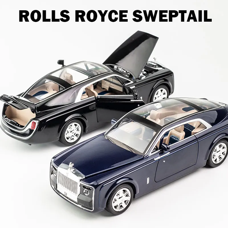 1:24 Rolls Royces Sweptail Alloy Luxury Car Model Diecast & Toy Vehicles Metal Toy Car Model Collection Simulation Children Gift