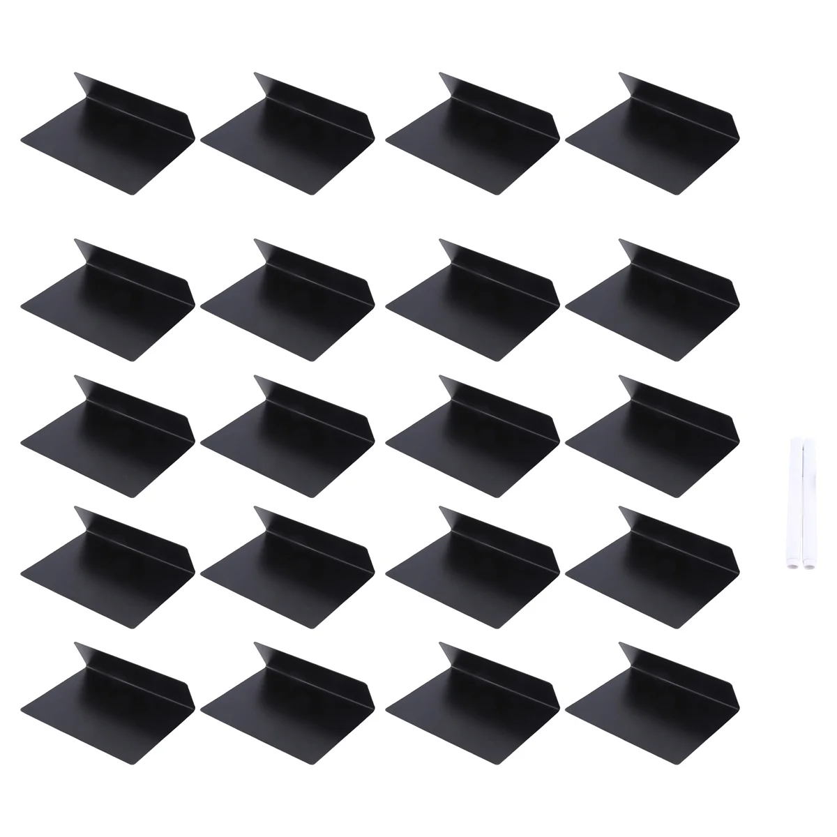 Le nouveau 20 pièces 4x3 pouces Mini tableau Table tente signe tableau Buffet étiquettes étiquette alimentaire pour table tableau signes