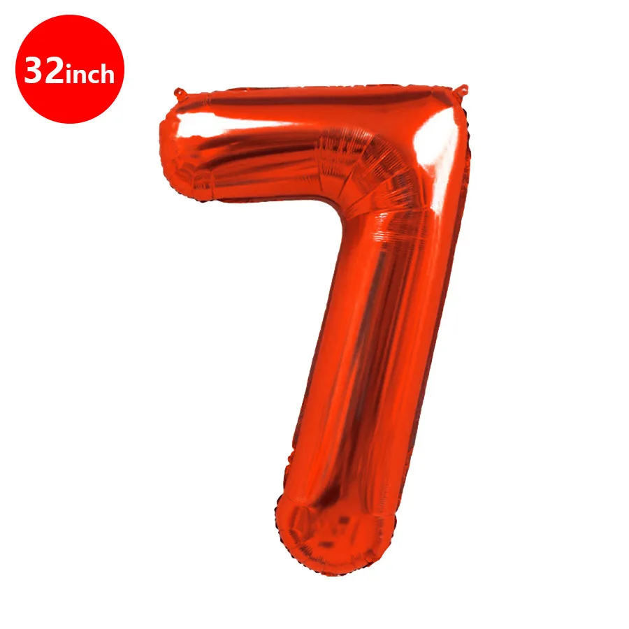 1 Stück 32 Zoll Rot-Schwarzer Aluminium Digitalballon Geburtstagszahl 012345789 Dekorationsballons für Fotografie – Detail 11