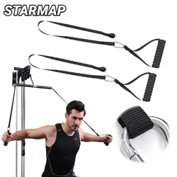 Tricep Biceps Back Blaster Rope Lat Pull Down Attachment Training palestra peso petto allenamento muscolare cinghie di estensione Nylon Premium