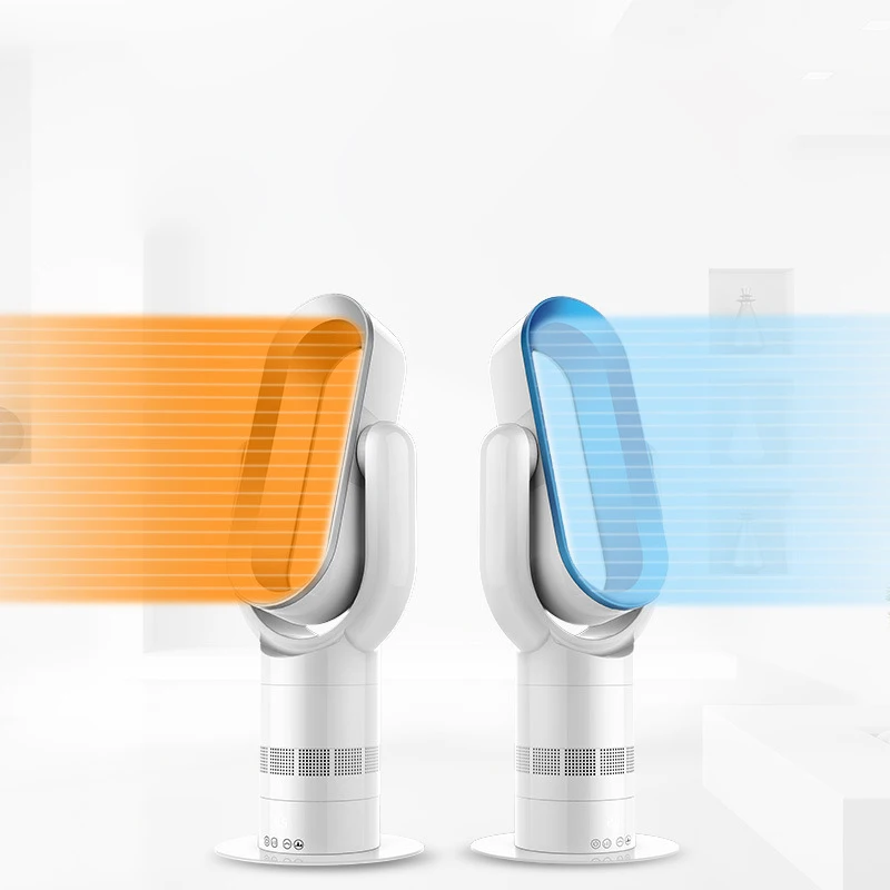 Remote-controlled Bladeless Cooling Fan, 220V Cooling and Heating Fan, Ultra-quiet Electric Fan, Air Purifier, Timer/reservation