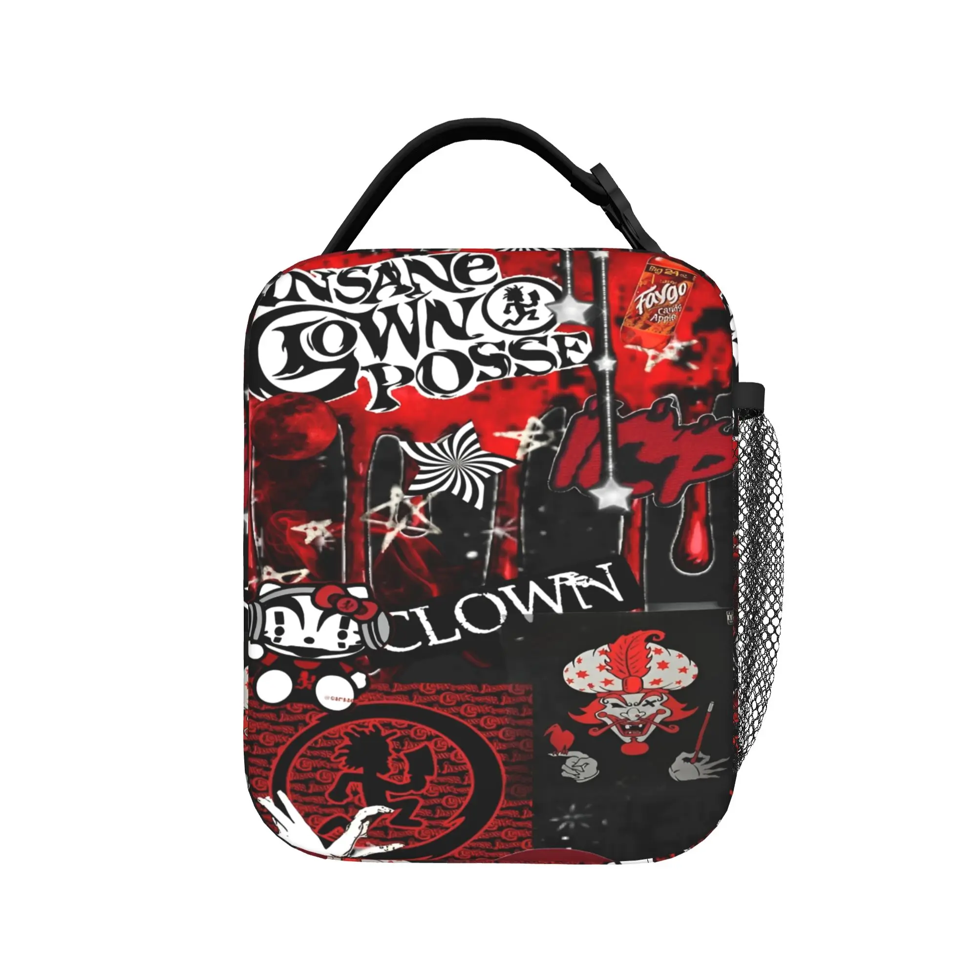 Insane Clown Posse Lunch Bag  Aesthetic Lunch Box For Child Outdoor Picnic Portable Cooler Bag Oxford Graphic Thermal Lunch Bags