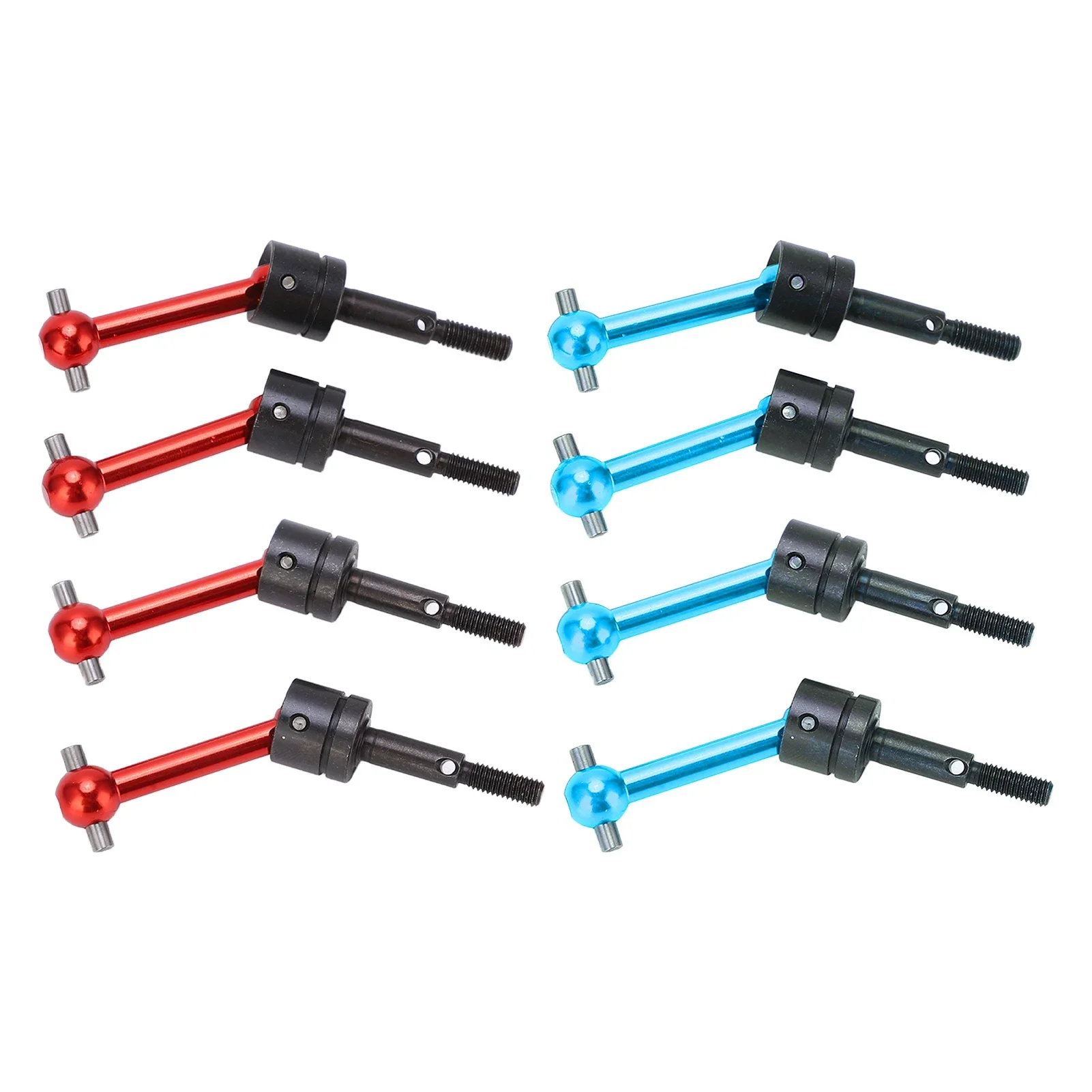 

2/4PCS Metal CVD Drive Shaft for Tamiya TT02, 70mm Universal Axles, High Strength Upgrade for 1/10 RC Car, Solves Breakage