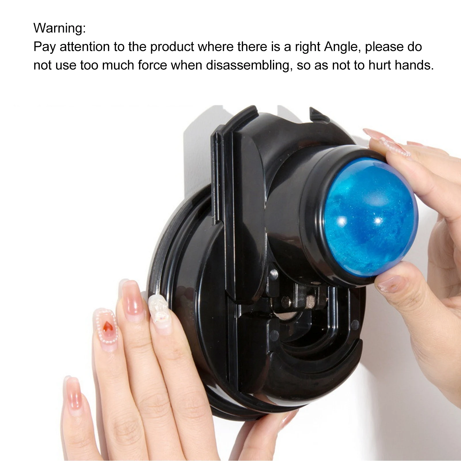 Wall Back Roller Wall Massage Roller Manual Suction Cup Massage Ball 360 Degrees Rotation Mountable Muscle Massage Ball