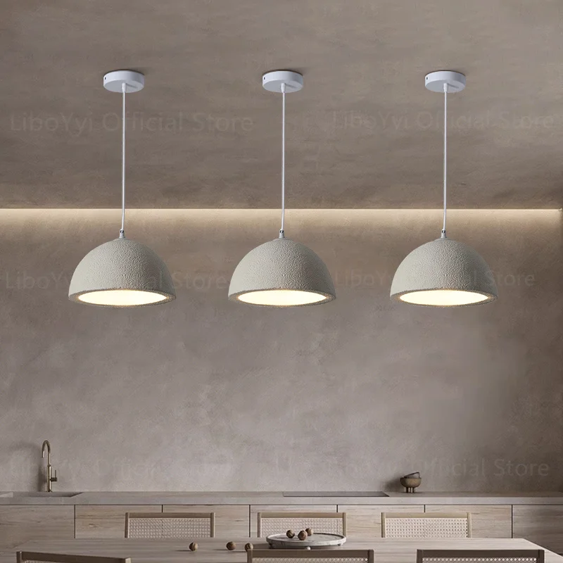 

Nordic Minimalistische Wabi Sabi Wind E27 Led pendent lam Eetkamer Bar Loft Slaapkamer Home Decor Kroonluchter Hanglamp Armatuur