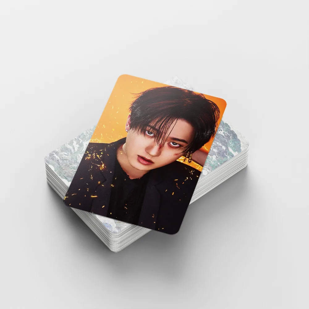92 K-pop boy group mini cards, 'RUN IT' song merchandise, 3-inch photo cards, celebrity stickers, LOMO cards, fan gifts image 4