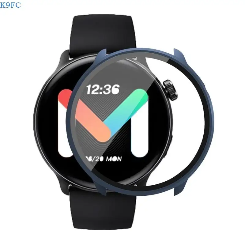 

K9FC Защитный чехол для экрана для Lite 2, устойчивая к царапинам противоударная рамка, полное покрытие по краям, умные часы,