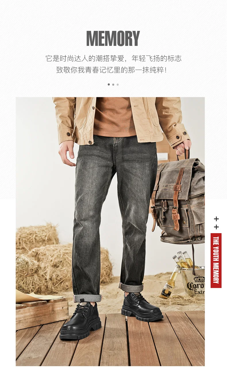 Herren-Freizeitschuhe, Vier-Jahreszeiten-Handarbeit, bequeme Outdoor-Arbeitsschuhe, modische Joker-Jugend-Trendschuhe, Business-Party-Lederschuhe – Detail 3