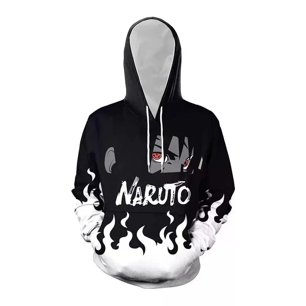 New Autumn and Winter New Hokage Anime Hoodie 3D Printed Men's Jumper Men's and Women's Fashion Hip-hop Long-sleeved Sweater