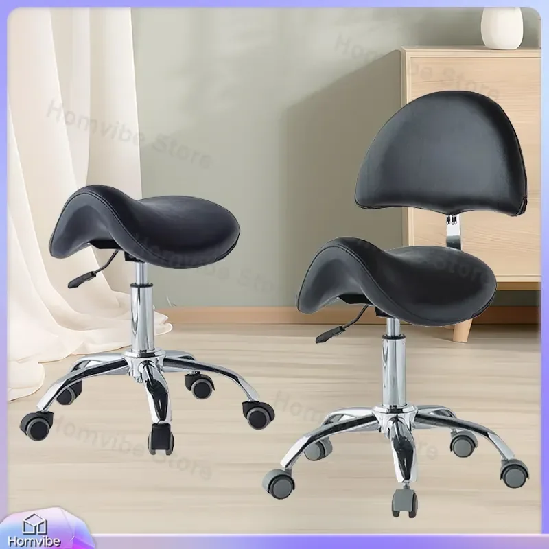 for Beauty Technician Dentist Lifting Nail Art Computer Swivel Saddle Chair Salon Stool Tattoo
