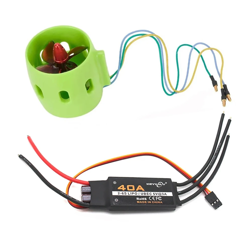 

Бесщеточный двигатель 12-24 В, 2 кг (4,4 фунта), тяговое подводное подруливающее устройство, 200 Вт с двунаправленным ESC 40 А для рыбацкой лодки с радиоуправлением