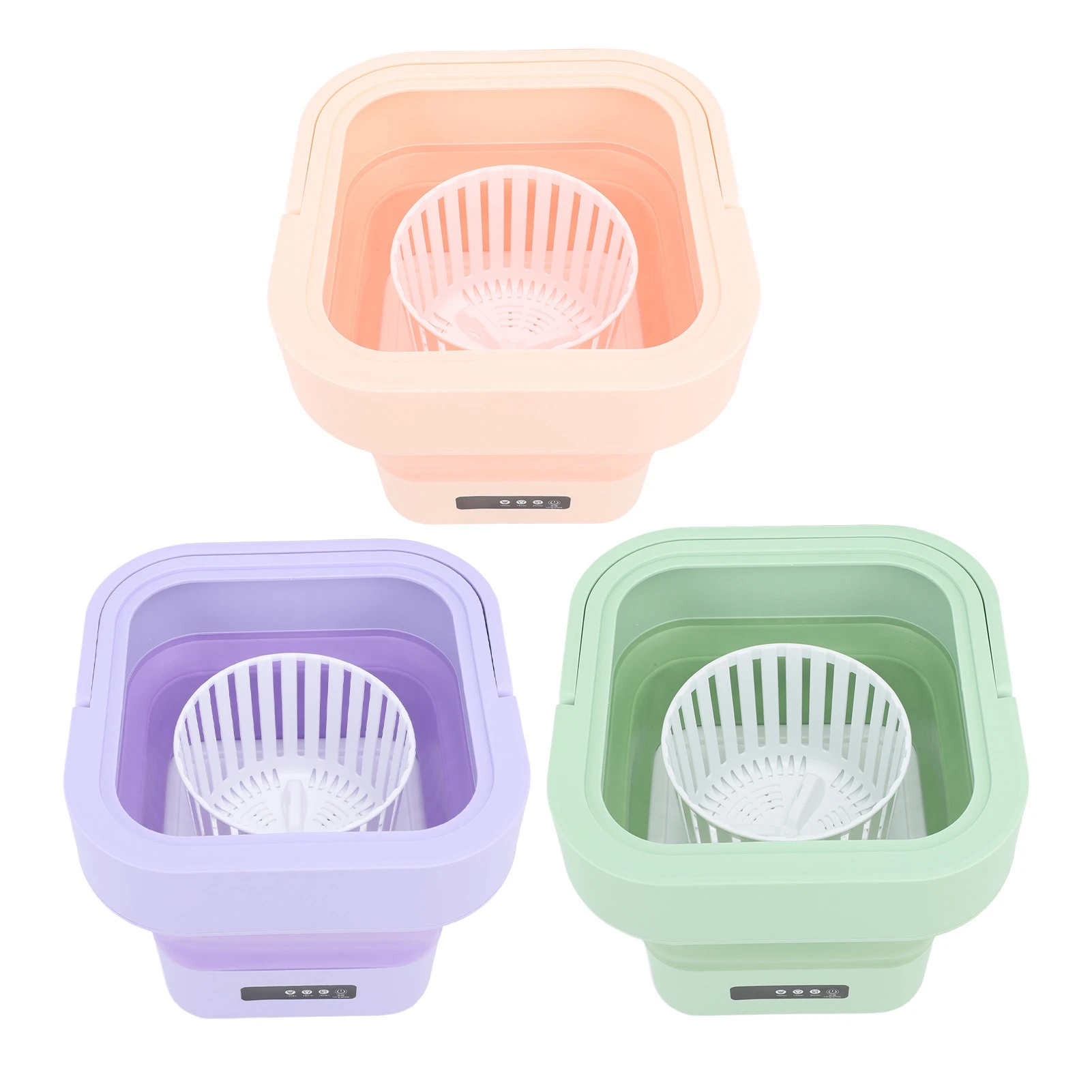 Портативная стиральная машина, 10 л, полностью автоматическая, с функцией сушки мягкого отжима, складная мини-стиральная машина для нижнего белья, детской одежды