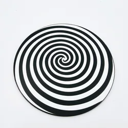 Spiral Illusion - Plastic Magic Tricks Plastic Disc Magician Close Up Illusion Gimmicks Mentalism Props Comedy Magia Accessories