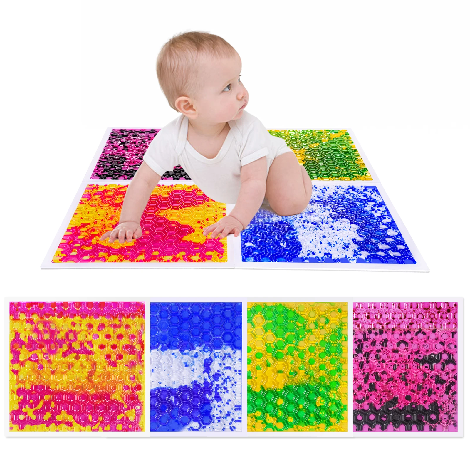 

Kids Tactile Sensory Toys: Sensory Floor Pad – Anti-Slip, Vibrant & Safe for Preschool Sensory Playtime