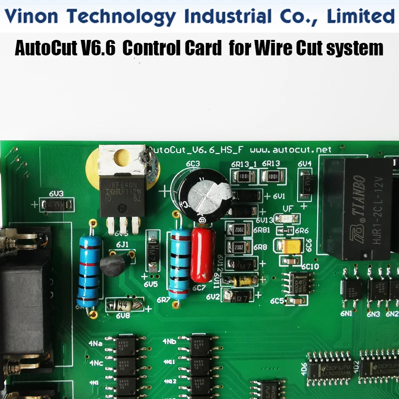 بطاقة التحكم AutoCut V6.6 25PIN + 9PIN لنظام قطع الأسلاك المتوسطة إلى عالية السرعة آلة قطع الأسلاك بطاقة التحكم Wirecut التلقائي