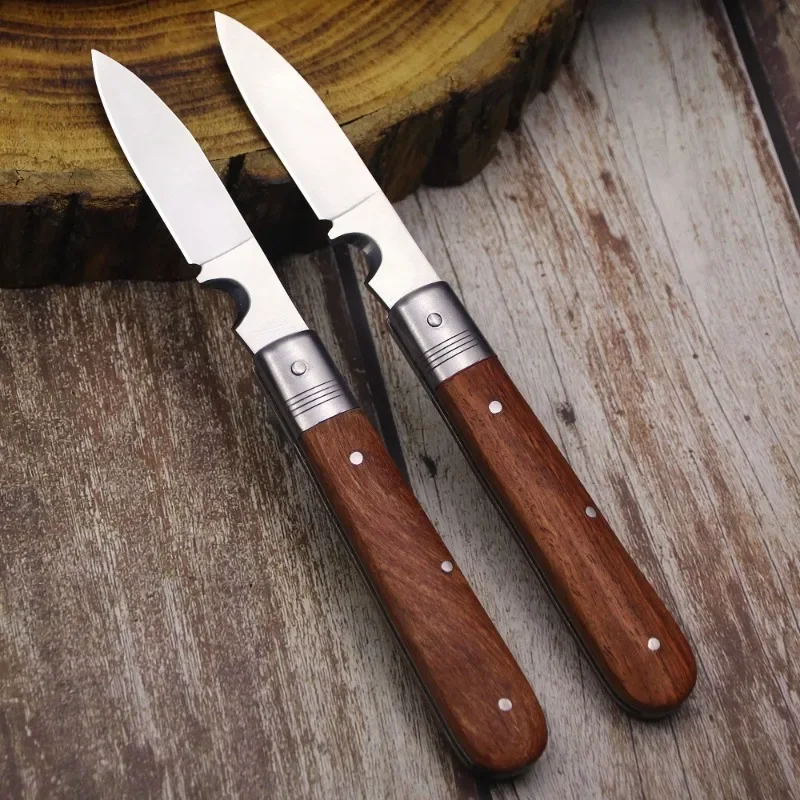Cuchillo plegable de bolsillo multifuncional de acero, herramienta EDC, apertura de letras, pelado de cables, pesca, camping, nuevo