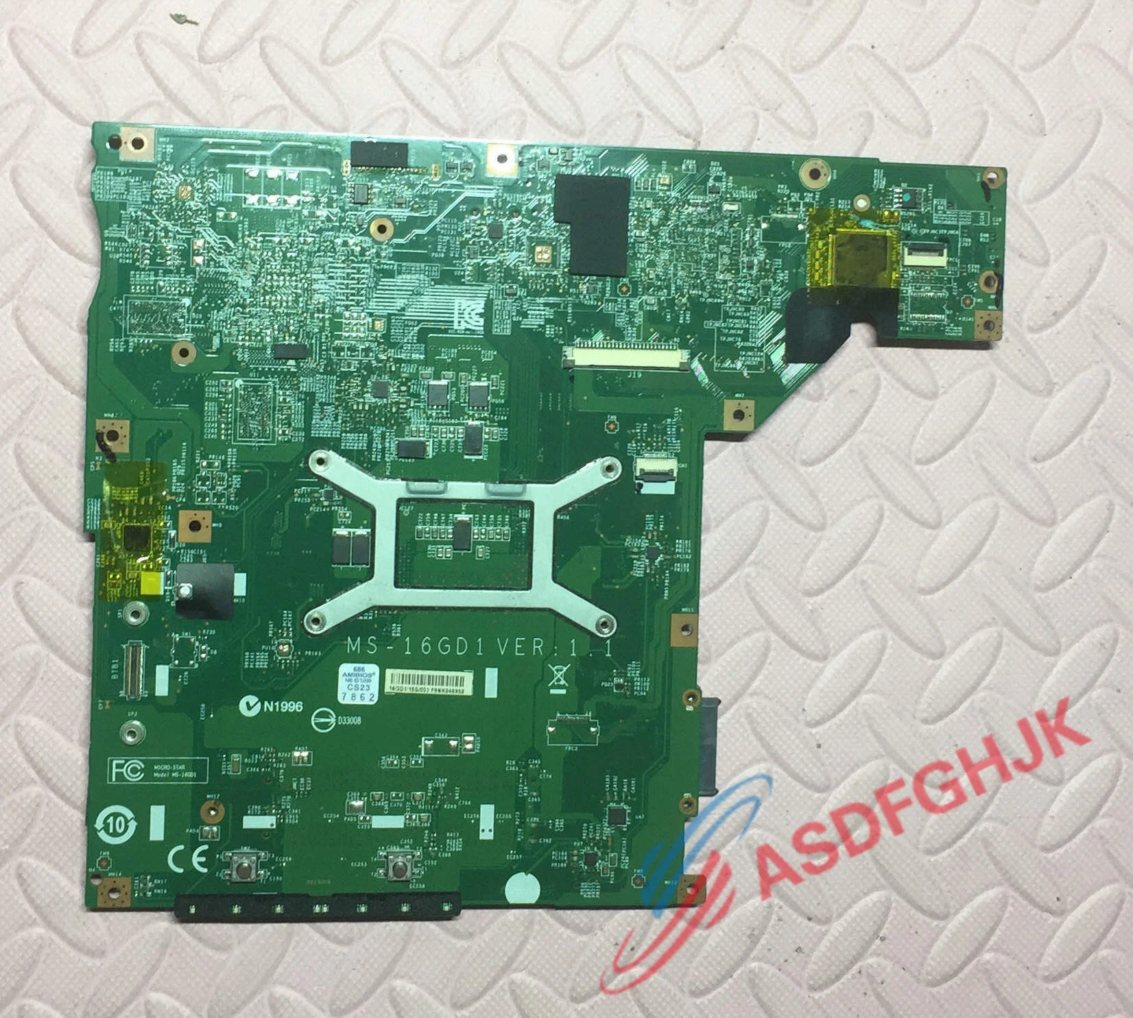 for MSI Cx61 Laptop Motherboard Ms-16gd1 MS16GD1 Ddr3 test ok