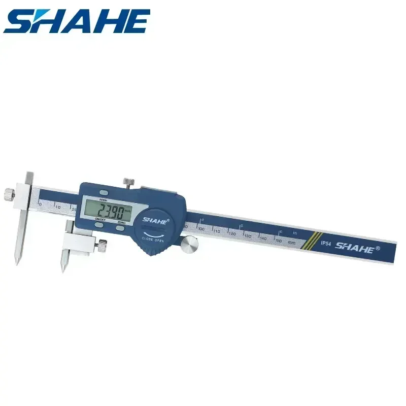 SHAHE 5-150/5-200/5-300mm elektroniczna cyfrowa suwmiarka ze stali nierdzewnej cyfrowa suwmiarka dystansowa cyfrowy mikrometr