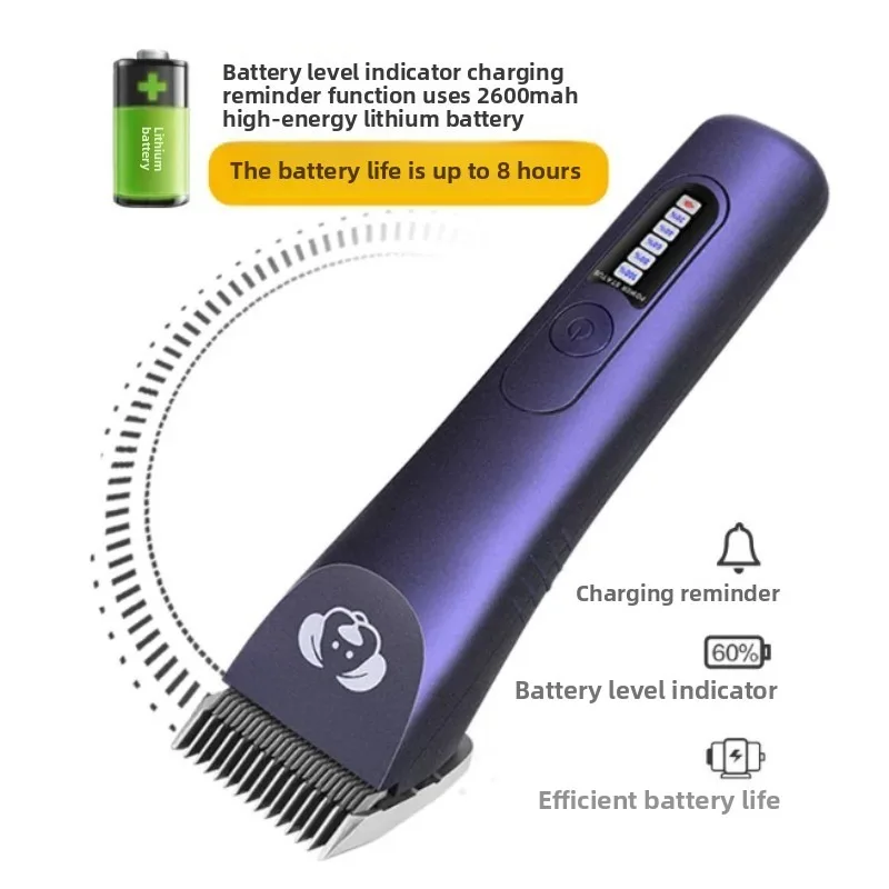 Electric Push Scissors 970D Pet Store Dog Grooming Special Wireless Large Electric Scissors Hair Shaver Cat Universal Knife Head