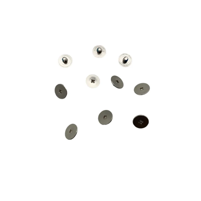 10Pcs M2.5 Grote Platte Kop Laptop Schroeven Accessoires Fraudebestendige Carbon Vernikkelen Schroef Voor Hp Dell Acer asus Lenovo